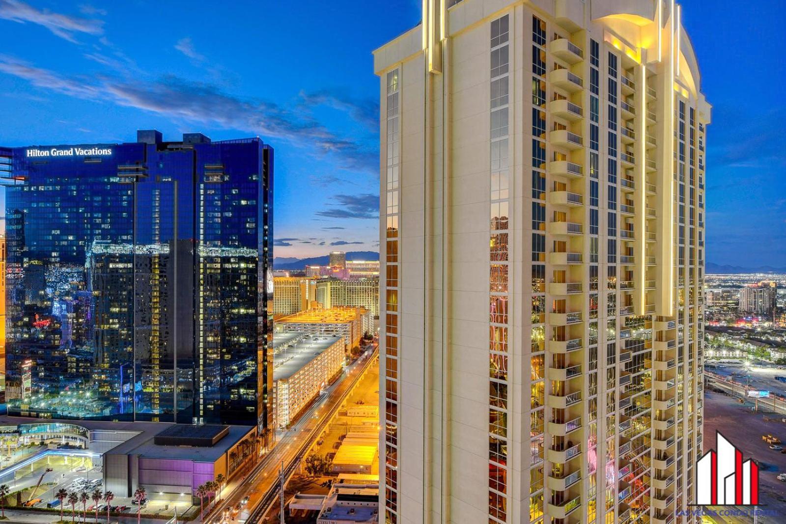 Mgm Signature-30-705 F1 Track & Strip View Balcony Las Vegas Esterno foto